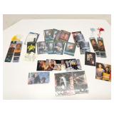 Group of Star Trek cards and collectibles