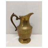 Vintage Brass Decorative Water Jug Pitcher