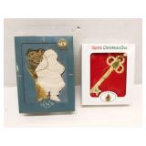 Spode & Lenox Christmas ornaments