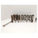 Assorted sockets - S-K, Williams & Proto