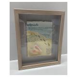 FIGI Graphics FootPrints in the Sand Poem Framed