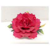 Andrea by Sadek Porcelain Red Rose