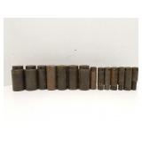 Snap-On 1/2' drive impact socket set