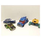 Lot of toys, some are Transformers