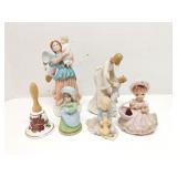 Group of porcelain figurines