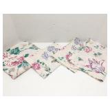 Set of vintage curtains, 4 panels