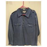 Aeropostale 1/4 Zip heavy cotton shirt