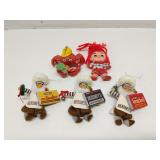 Group of Christmas ornaments