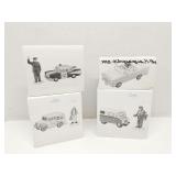 Group of Dept 56 Snow Village accesories