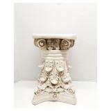 Ceramic column plant stand