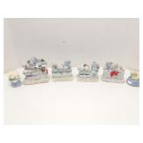 Snow Buddies snowman christmas train