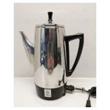 Presto stainless steel coffee percolator