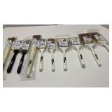 Lot of 10 Bob Ross Paint Brushes New