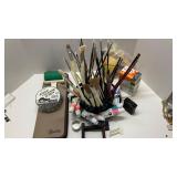 Miscellaous Group of Used Painting Supplies