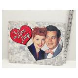 I Love Lucy metal sign