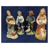 Lot of 4 porcelain figures, HomCo & ArdCo
