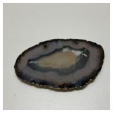 Polished Slice of Natural Agate Broken