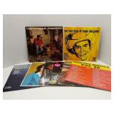 Lot of 8 Country vinyl records