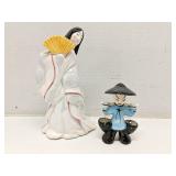 Sigma The Tastesetter Kabuki Girl Geisha Vase