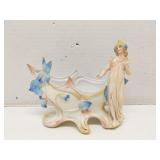Vintage Bisque Art Nouveau Planter