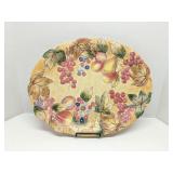 18' Serving Platter Tuscan Villa by Fitz & Floyd
