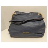 Navy blue Michael Kors purse