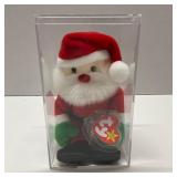 Beanie Babies Santa 1998 Ty P.E. Pellets in Case