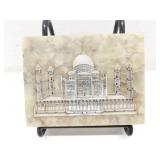 Subhash Emporium Agra Stone Taj Mahal Trinket Box