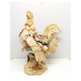 19'  Rooster Figure Tuscan Villa by Fitz & Floyd