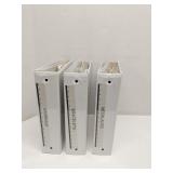 3 binders full of jewelry brochures