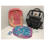 Lot of 3 backpacks