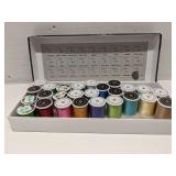 Janome embroidery thread in box