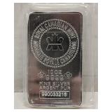 10 oz Royal Canadian Mint .9999 Silver Bar