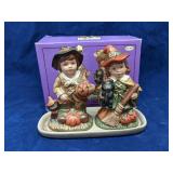 Halloween Nostalgic Children salt pepper set, new