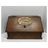 Vintage wood bread box