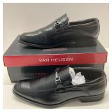 Van Heusen Flex Men's Black 9.5M Tate Style