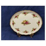 Royal Albert Old Country Roses oval plate 9'