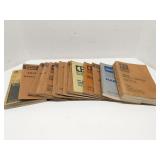 Group of Caterpillar parts & service manuals