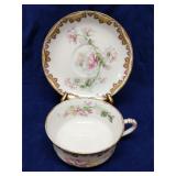 Haviland Co. Limoge France tea cup & saucer