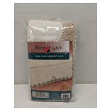 Vintage Lace King sized bed ruffle, 100% cotton