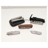 Group of pocket knives & multi tools