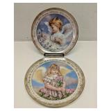 (2) Bradford Prayers For Little Hearts plates