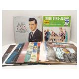 Group of vintage vinyl records