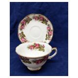 Trimont Japan Pink Rose tea cup & Saucer