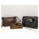 Lot of 3 women's purses