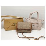 Lot of 3 women's purses