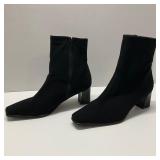Stuart Weitzman Black Ankle Booties Suede Size 8M
