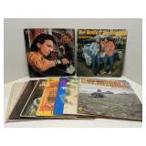 Lot of 12 vintage Country vinyl records