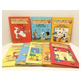 Group of Charlie Brown Cyclopedia books