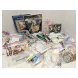 Group of crafting kits and supplies